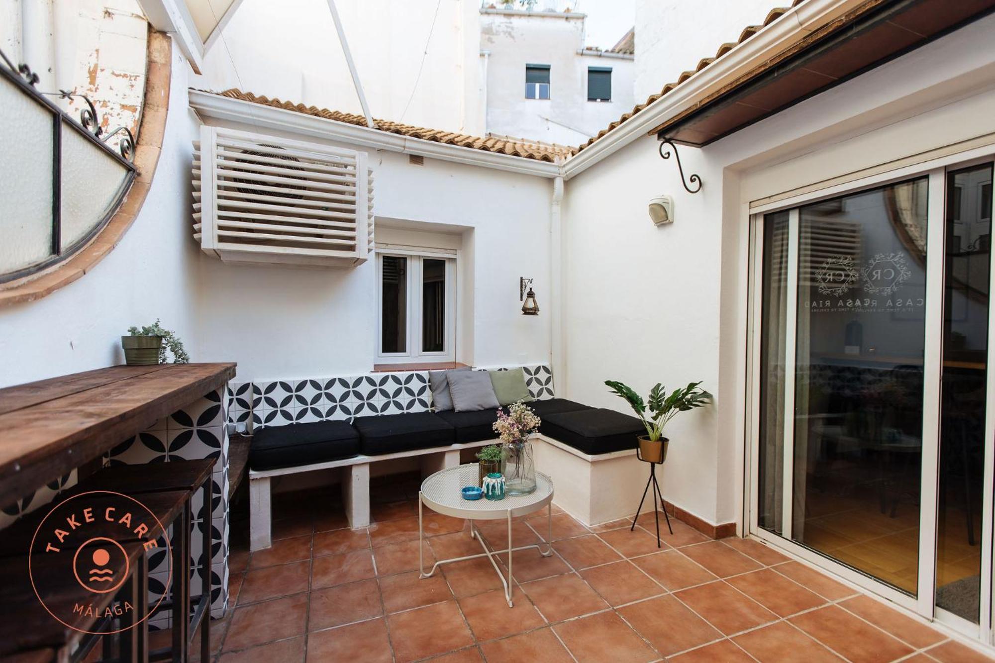 Apartment Casa Riad With Spacious Patio - Tcm Malaga Ngoại thất bức ảnh